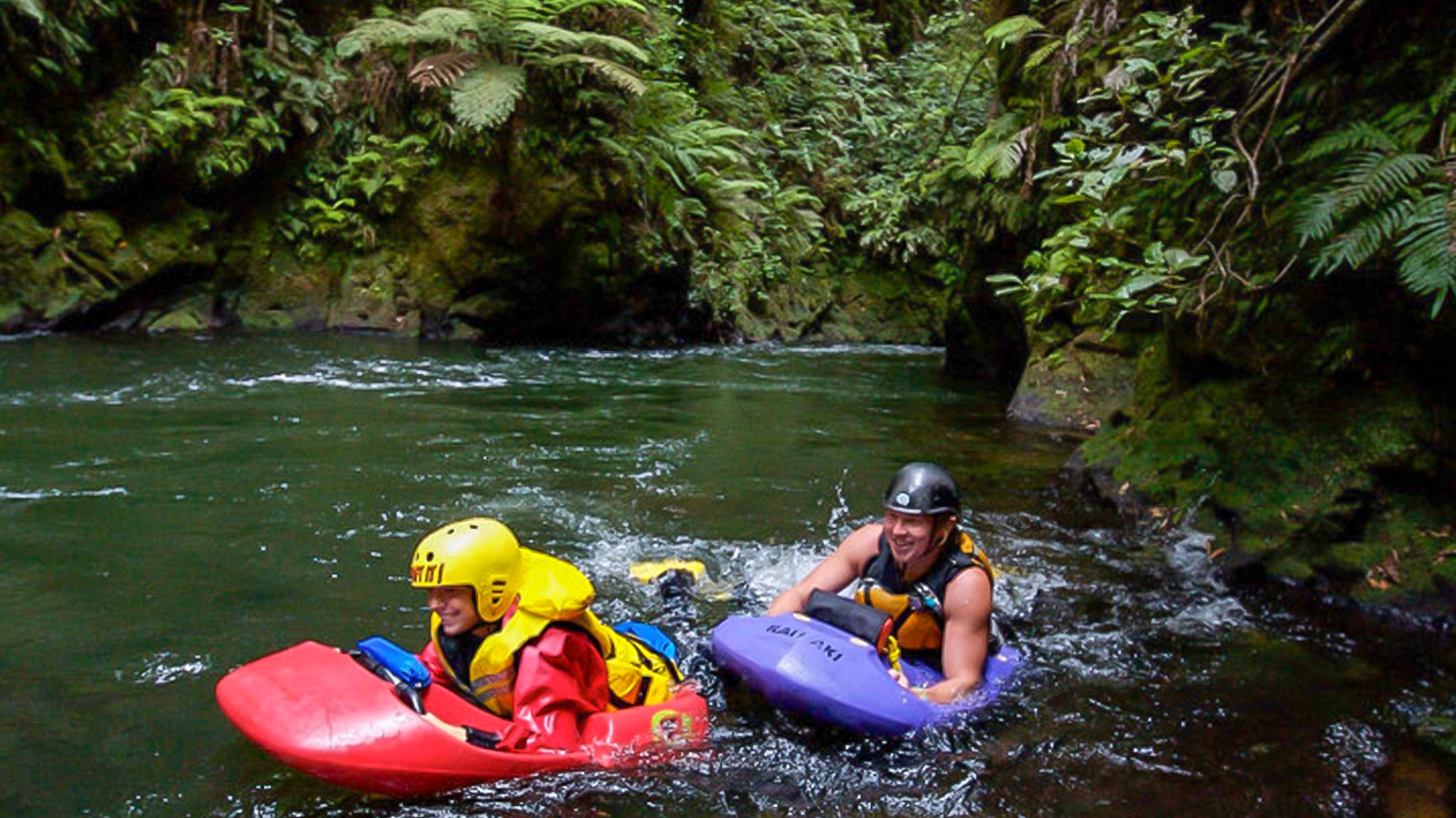 White Water Sledging with Photo Package in Rotorua from ...