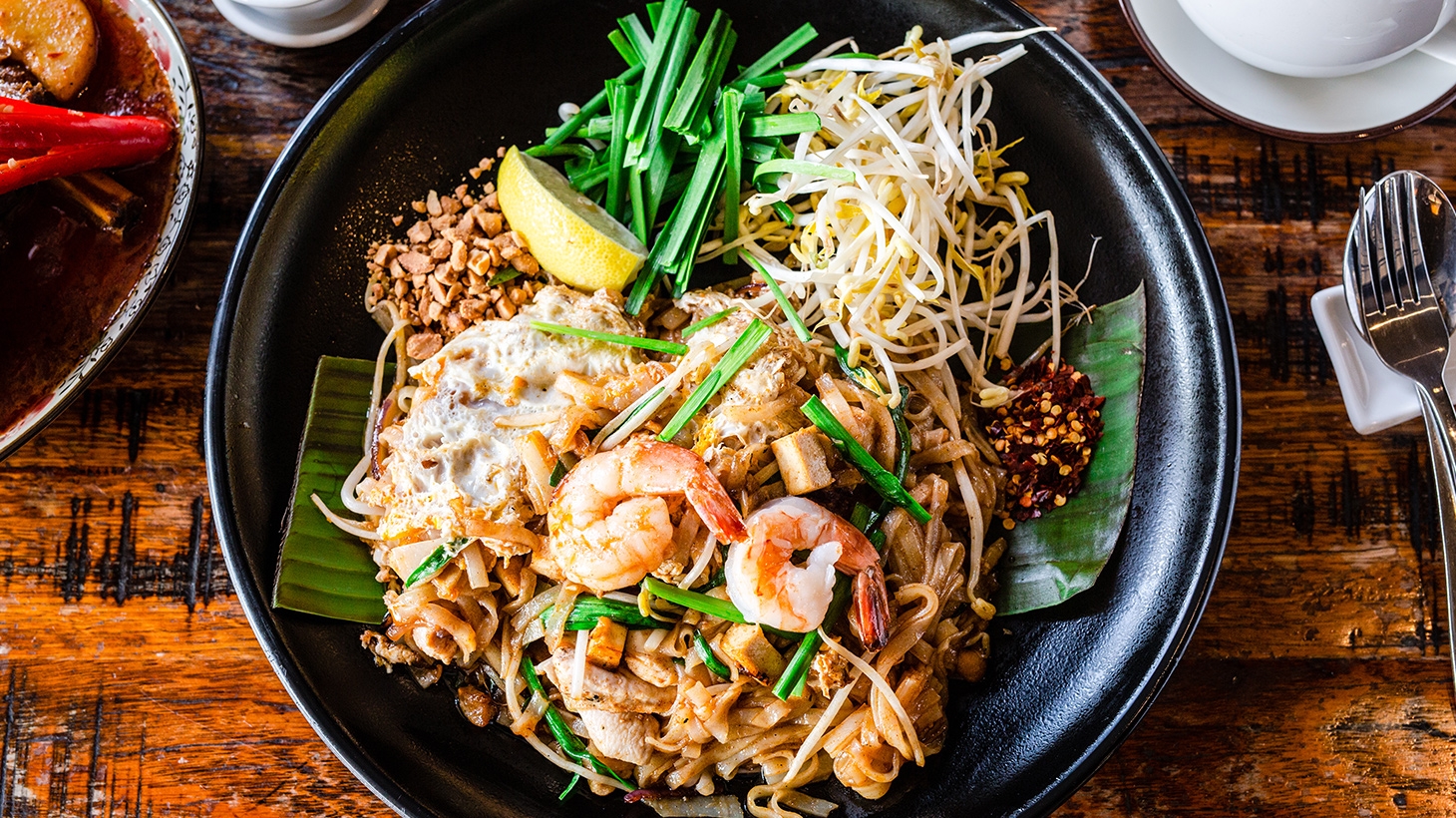 ThreeCourse Thai Dining with Wine on Rundle Street from Cafe Michael 2 DEALS