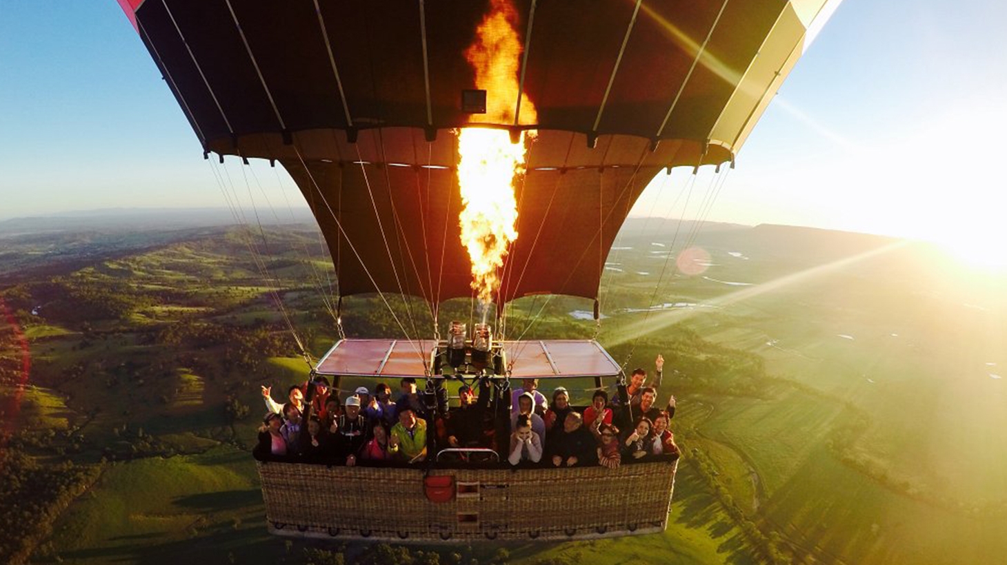 Unforgettable Hot Air Ballooning Experience Over the Gold Coast from Go ...