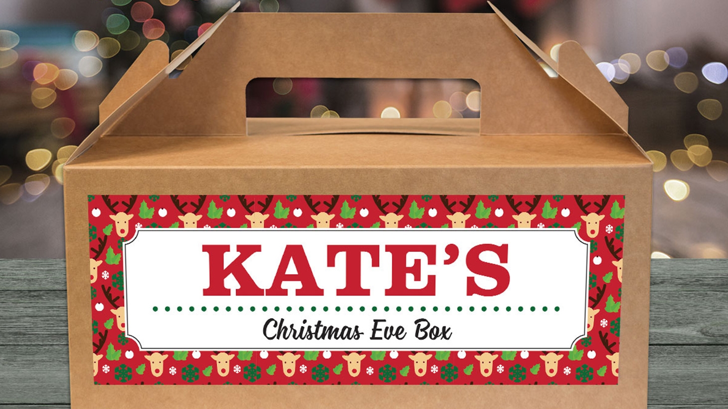 Personalised Christmas Eve Box to Fill with Festive Goodies! | Scoopon