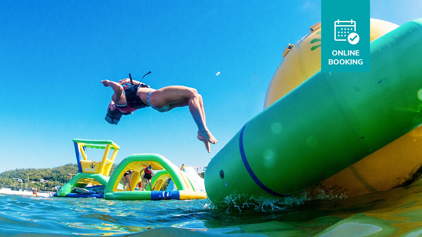 redcliffe inflatable water park