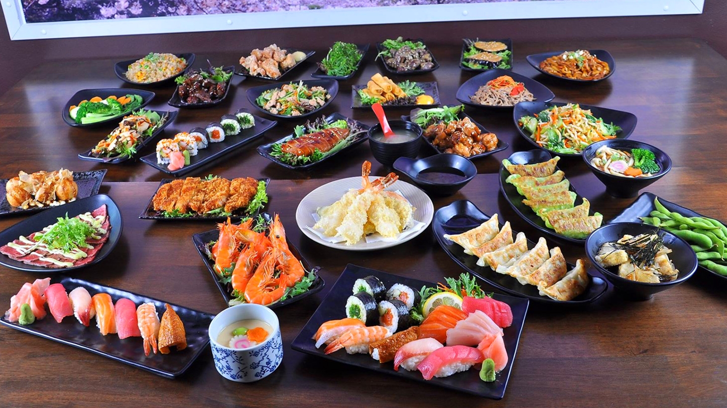 AllYouCanEat Japanese with Wine, Sake or