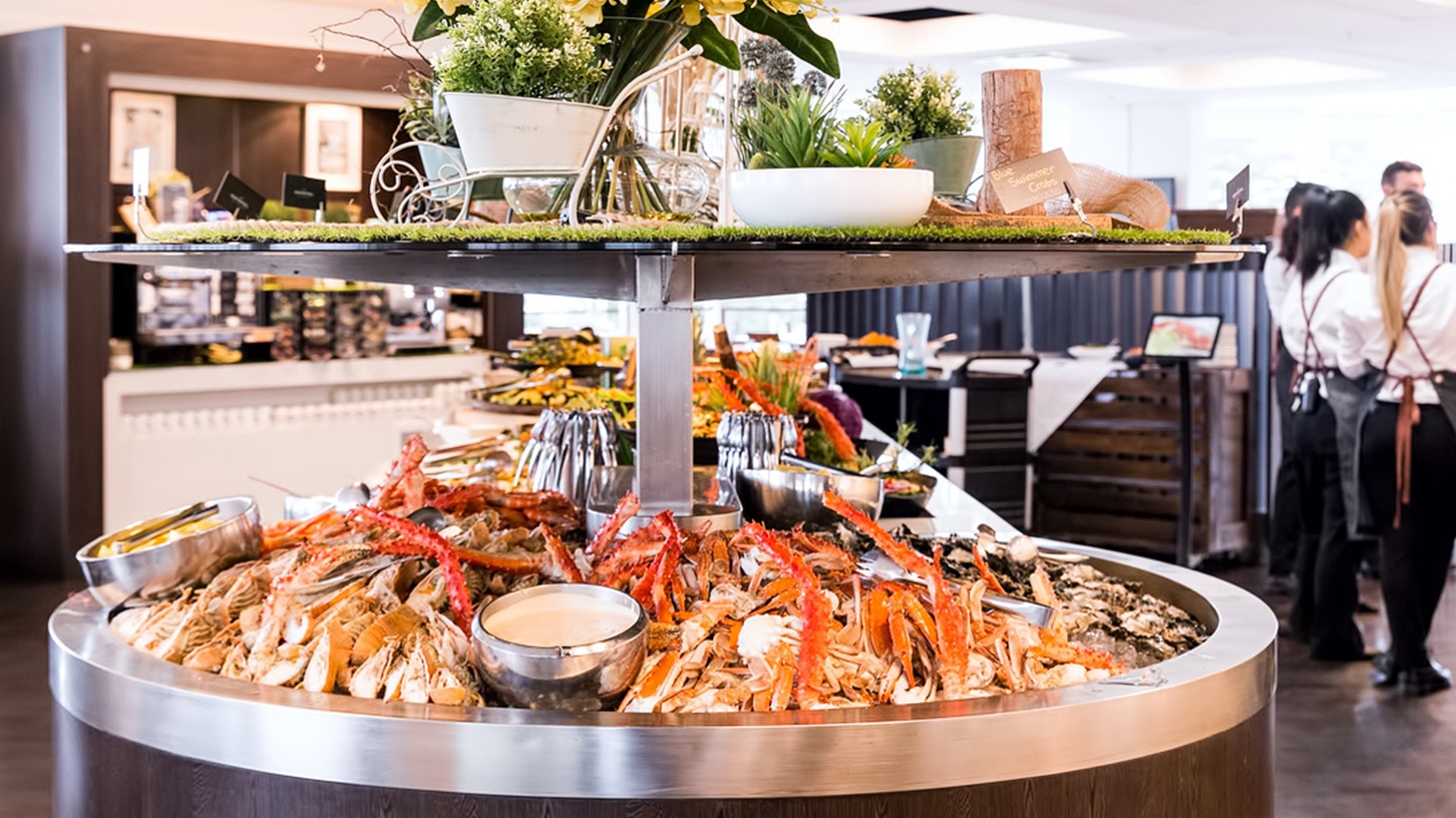 Seafood lovers rejoice with this all-you-can-eat seafood buffet experience ...