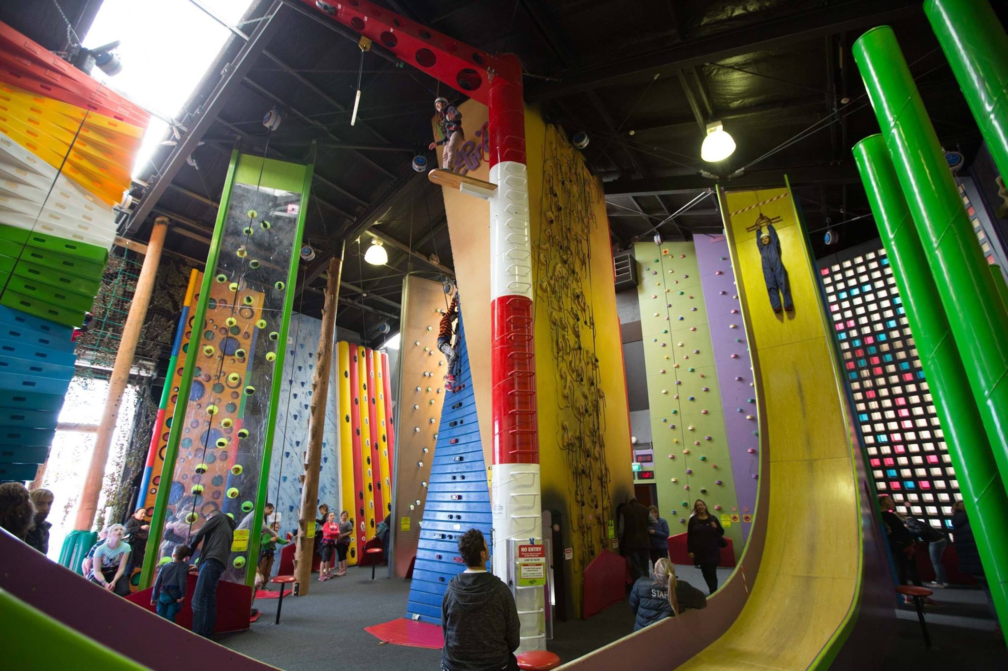 Clip &#039;N Climb Experience from Clip &#039;N Climb at the YMCA Adventure