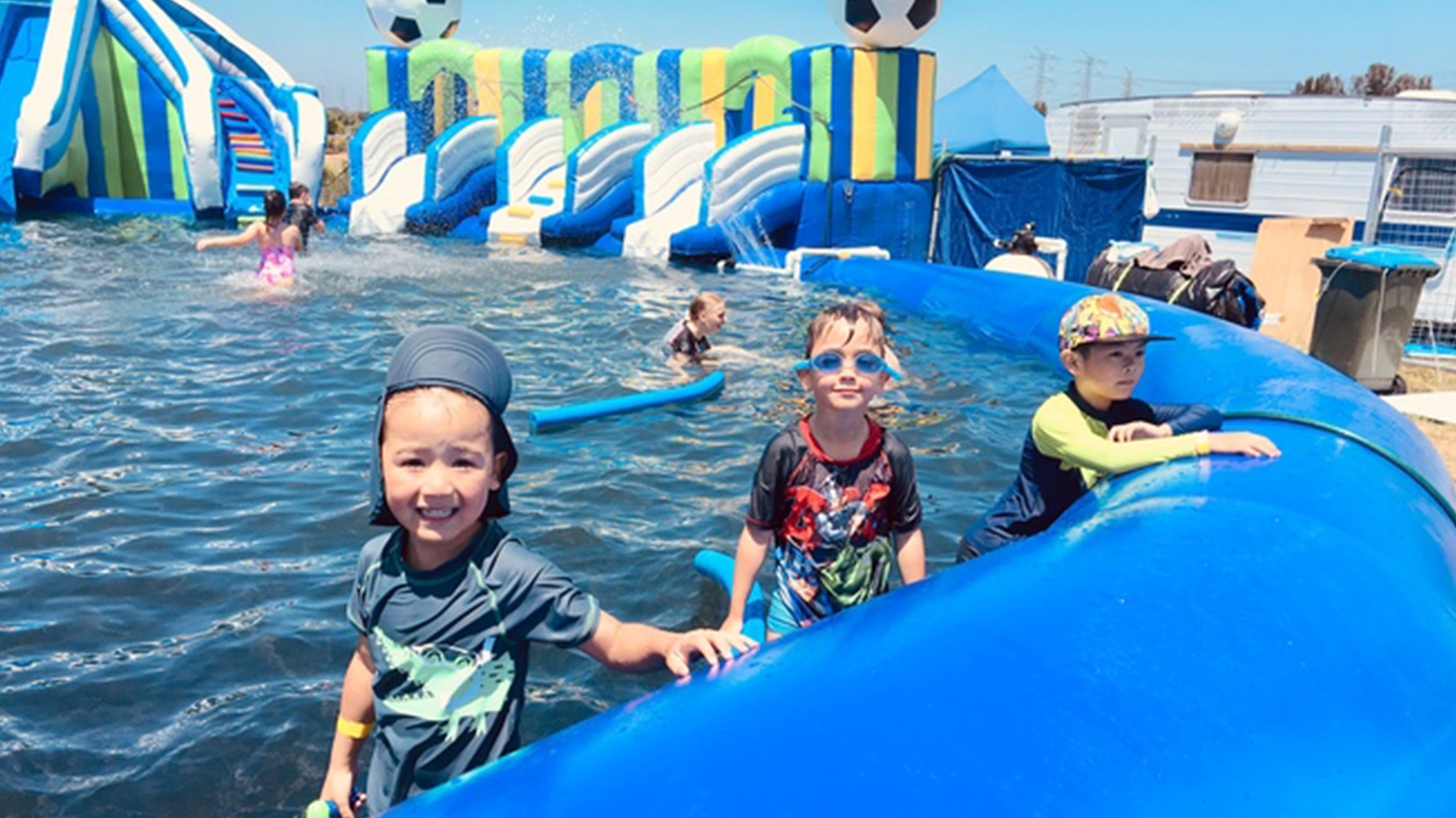 inflatable fun park