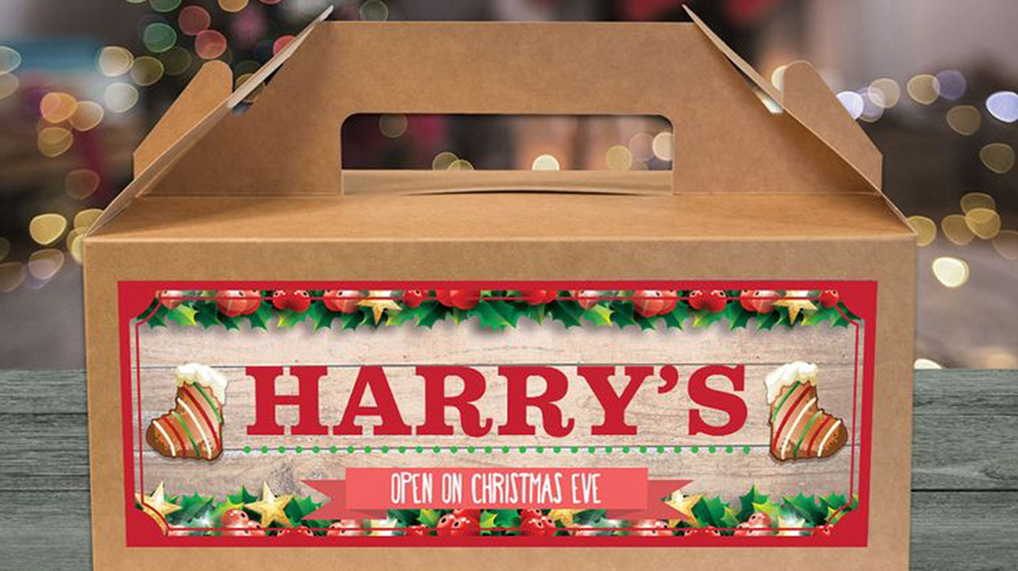 Personalised Christmas Eve Box to Fill with Festive Goodies! from