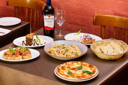Authentic Italian Lunch or Dinner with Wine in the Rocks