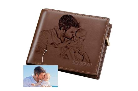 Personalise Your Own Engraved Photo Wallet