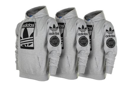 Adidas Men's Hoodie | Grey