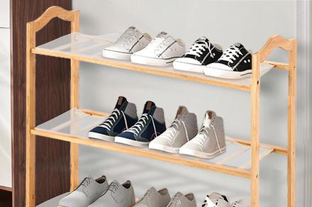 Levede Bamboo Shoe Rack 