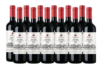 12 Bottles of South Australian Dry Red Wine