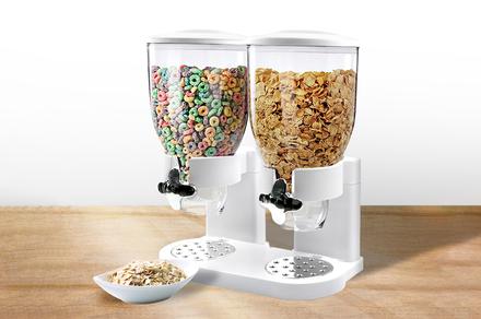 Toque Double Cereal Dispenser - Two Colours Available