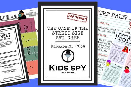 Send Your Child on a Secret Spy Mission!