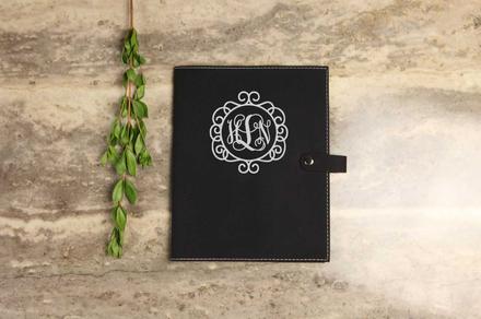 Personalise Your Own Vegan Leather Book Cover