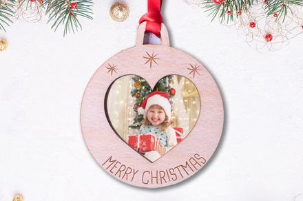 Personalised Photo Christmas Ornaments