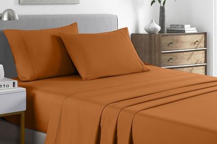 FLASH SALE ! Royal Comfort Queen Size Bamboo Cooling 2000TC Sheet Set - Multiple Colours!