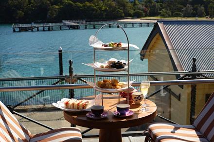 Sydney: Waterfront High Tea with Sparkling Wine at Ripples Chowder Bay