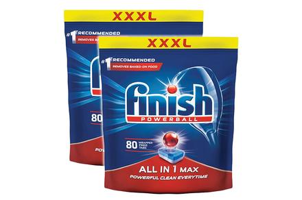 Finish All-in-1 Max Powerball Dishwashing Tablets | 160 PK