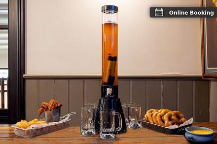 Gourmet Bar Platter and 2L Beer Tower at Hyatt Regency's Dundee Arms