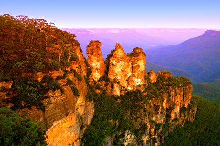 Sydney: Private Blue Mountain Twilight Full-Day Tour with Two-Course Dinner at Echoes