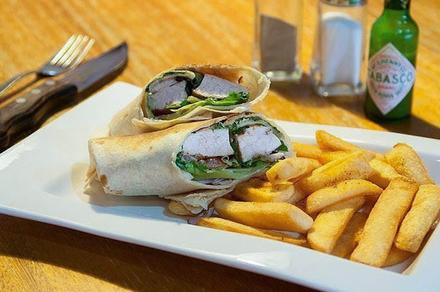 Burger, Wrap or Schnitzel Lunch with Fries & Drink in Blacktown