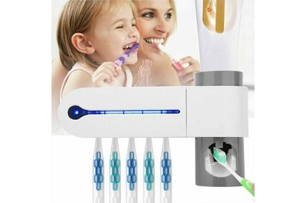 Antibacterial UV Toothbrush Holder