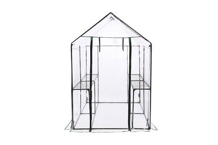 2-Tier Walk-In Greenhouse 