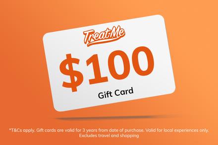 $100 Treat Me e-Gift Card