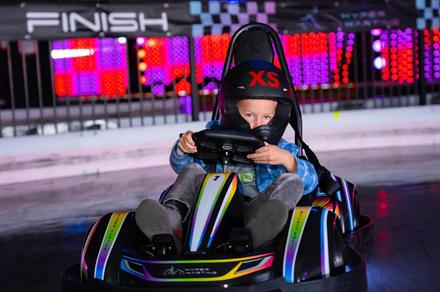 Sydney: 15-Minute Indoor Electric Go-Kart Racing Session on Main Track