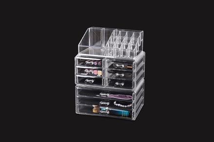 Clear Acrylic Jewellery Organizer