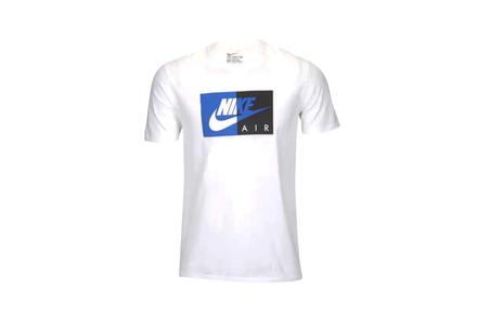 Nike Air Men's Blocked Logo T-Shirt | White