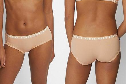 Six Pack of Bonds Women's Hipster Boyleg Briefs | Blush