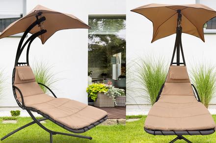 Arcadia Furniture Beige Hammock Swing Chair