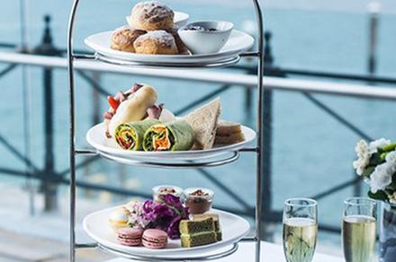 Waterfront High Tea with Sparkling Wine at Ripples Chowder Bay