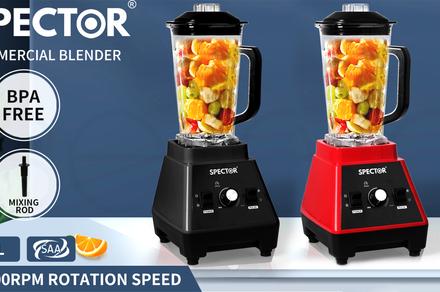 Spector 2L Commercial Blender - Two Colours Available!