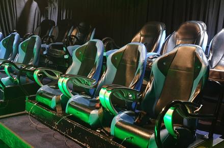 Simulator Cinema Tickets and Gaming Tokens in Darling Harbour
