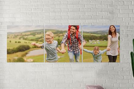 Decorate Your Walls with On-Trend Split Photo Canvases