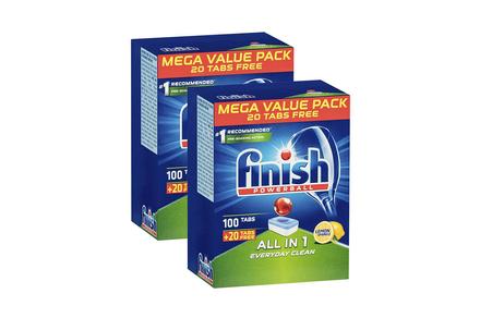 Finish Powerball All-in-One Everyday Clean Dishwashing Tablets | 240PK or 360PK