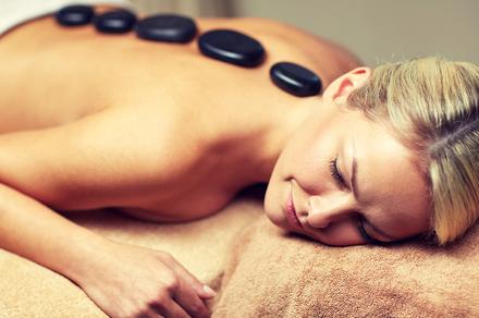 Hour-Long Hot Stone Massage or Facial at Three Locations