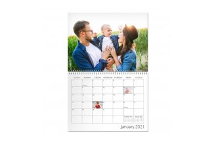 Personalised Wall Calendars in Three Sizes