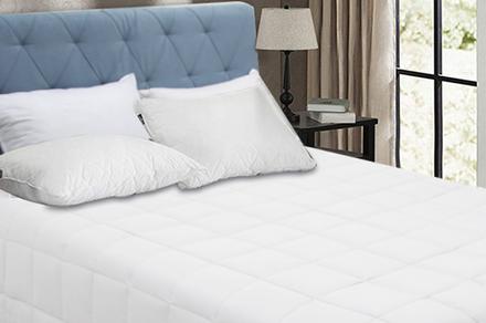 Shangri-La Linen Microfiber Box End Quilt for Queen Bed - Five Colours Available