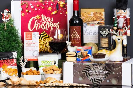 Gift Hamper Bundles with Bottles of Wine