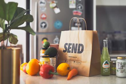 $20 Credit Towards First Grocery Delivery Order with SEND