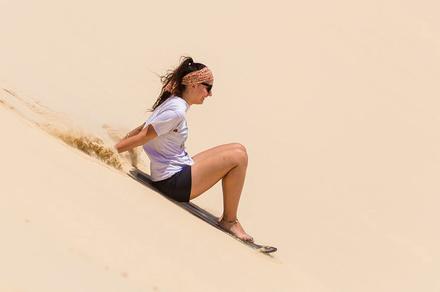 Enjoy up to Six Hours of Sandboarding at Birubi Beach