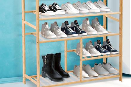 Levede Bamboo Shoe Rack 