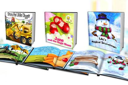 Children's Personalised Storybook with Choice of 70+ Themes
