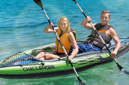 Intex Sports Challenger Two Seater Inflatable Kayak