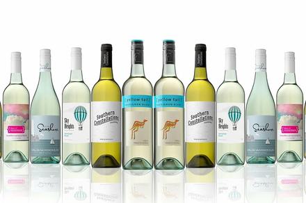 Dozen Mixed Aussie White Wines ft. Yellow Tail Sauvignon Blanc