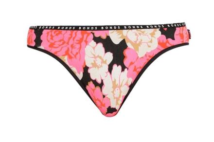 10 Pack Bonds Women's Bloom Escape Hipster Bikini Briefs - Multiple Sizes Available