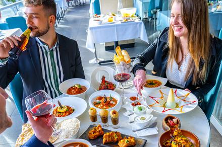 Sydney: 10-Course Luxury Indian Escape Banquet at Chef-Hatted Manjit's Wharf with a Glass of Sparkling Wine
